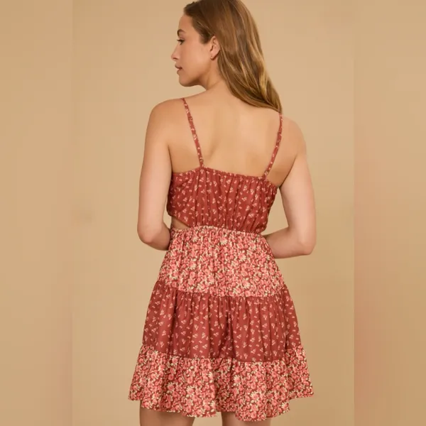 Altar’d State Jessany Floral Mini Dress XXSmall - Image 4