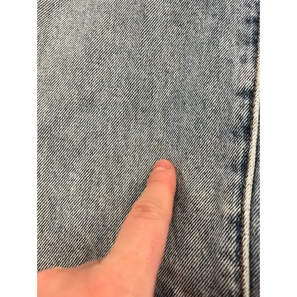 GRLFRND the Sara Super High Rise Slim Straight Jeans size 25 - Image 8