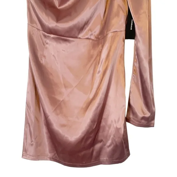 NEW Lulus Indulge Me Y2k Style Satin Mini Dress Size Medium - Image 7