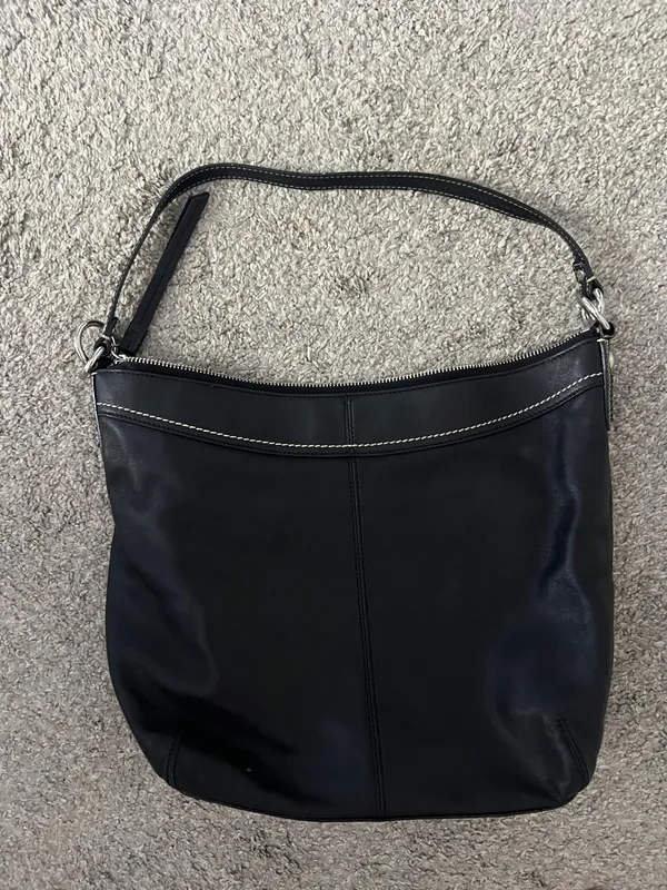 Coach Bag Shoulder Leather - Image 3