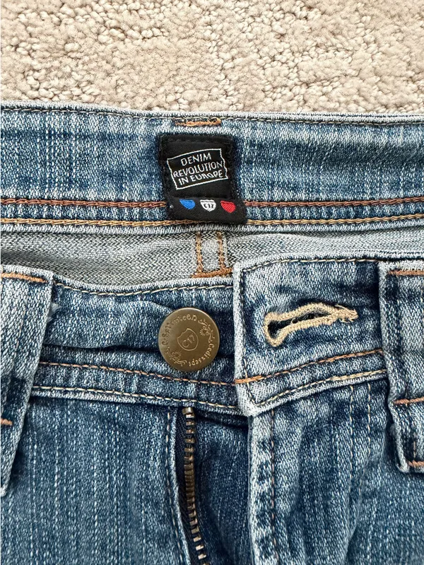 Vintage Jeans Blue Size 0 - Image 3