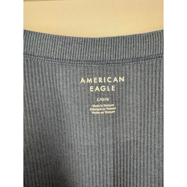 Women’s American Eagle Large Blue Tank - Image 4