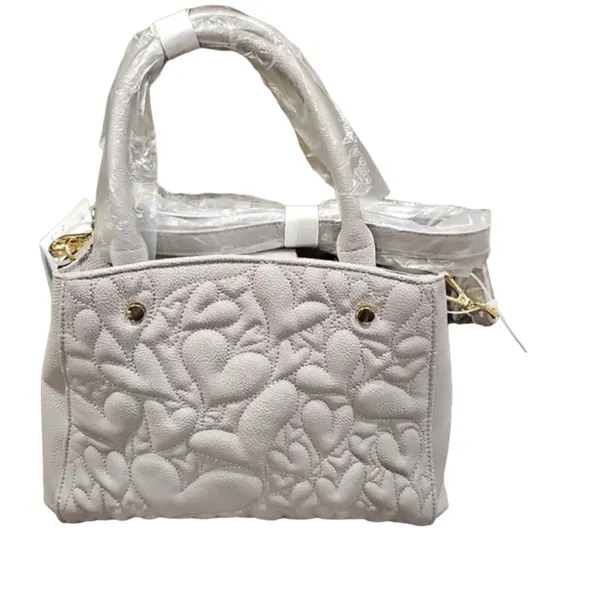 Nwt Betsey Johnson Grey Satchel Purse - Image 10