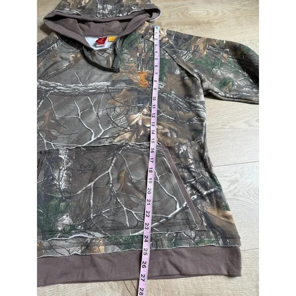 EUC Womens SHE outdoors camo hoodie hunting‎ hiking fleece size XL - Image 9