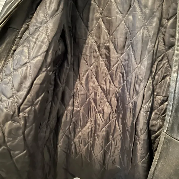 Genuine leather jacket by Cougar women's‎ large soft leather - Image 5