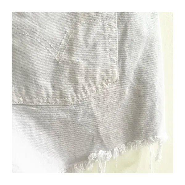 Levi’s 501 Fringe Cut Off Shorts Size 33 Lavender Women’s High Rise Festival - Image 10