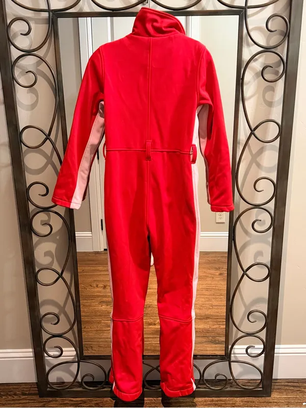 Slope Siren Small S red ski suit one piece ski - Image 5