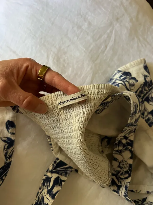 Abercrombie and fitch cropped linen tank - Image 6