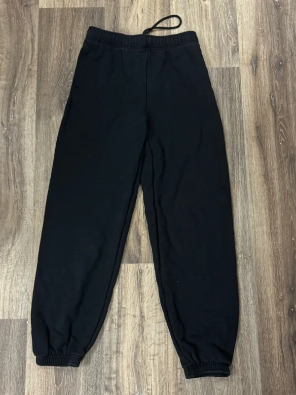 Aritzia TNA Cozy Fleece Mega Sweatpants Black Women’s XS - Image 2