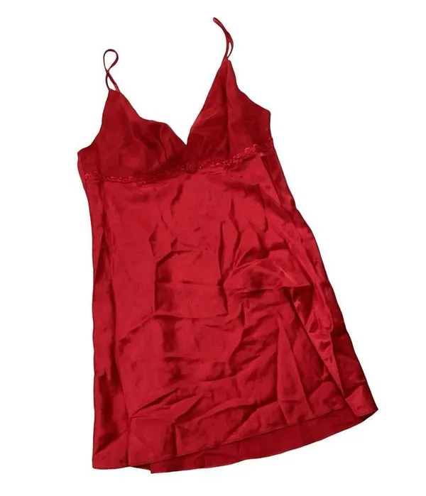 Vintage Dentelle Satin Chemise - Image 3
