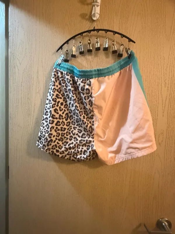 Leopard shorts Pink Size 2X - Image 4