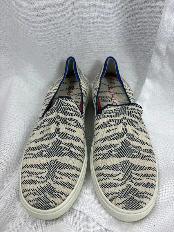 Rothy’s Maritime Tiger Sneakers - size 8 Good Condition - Image 3