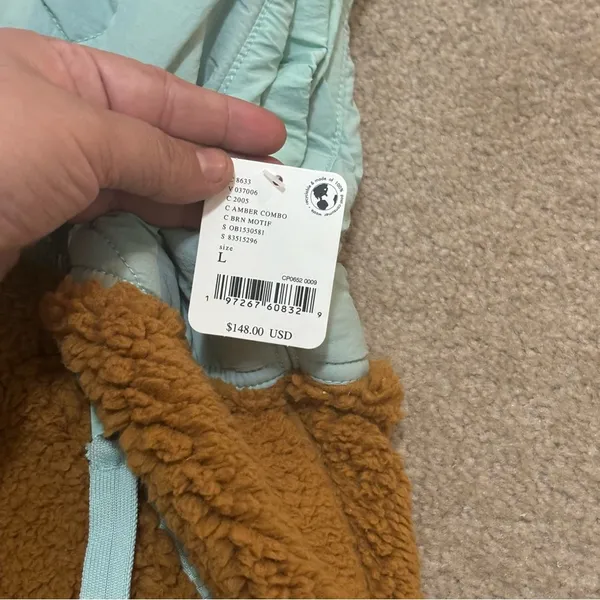 Free People Adventure Awaits Vest in Amber Combo L - Image 8