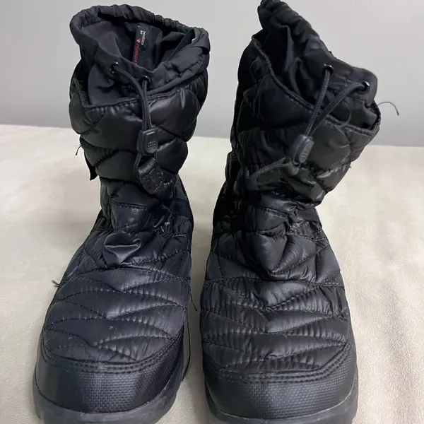❄️ The North Face Primaloft ThermoBall Winter Snow Boots Black Women’s 9 ❄️ - Image 4