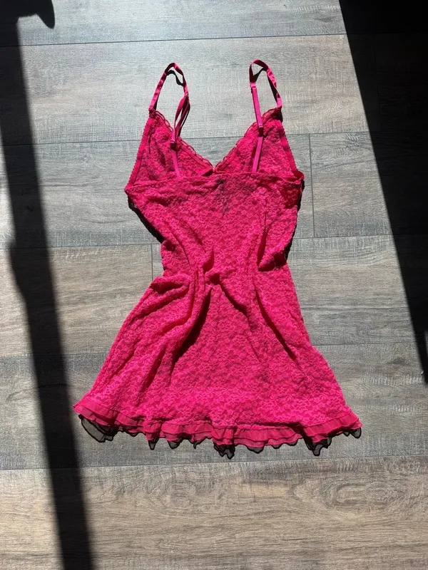 Victorias Secret Vintage Pink Slip Dress - Image 3