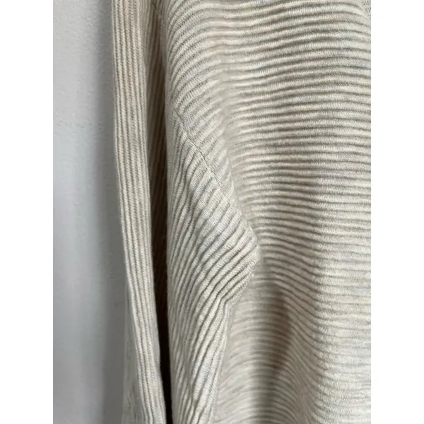 Free People Oatmeal Bell‎ Sleeve Sweater Boho Slouchy Knit Top Medium - Image 6