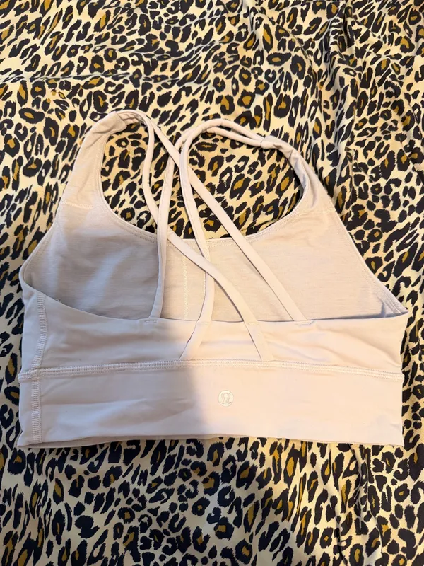Lululemon Sports Bra Light Pink 6 - Image 2