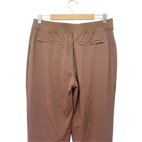 NWT Athleta Brooklyn Ankle Pant 12 Tall Mahogany Brown Travel Stretch Tapered - Image 6