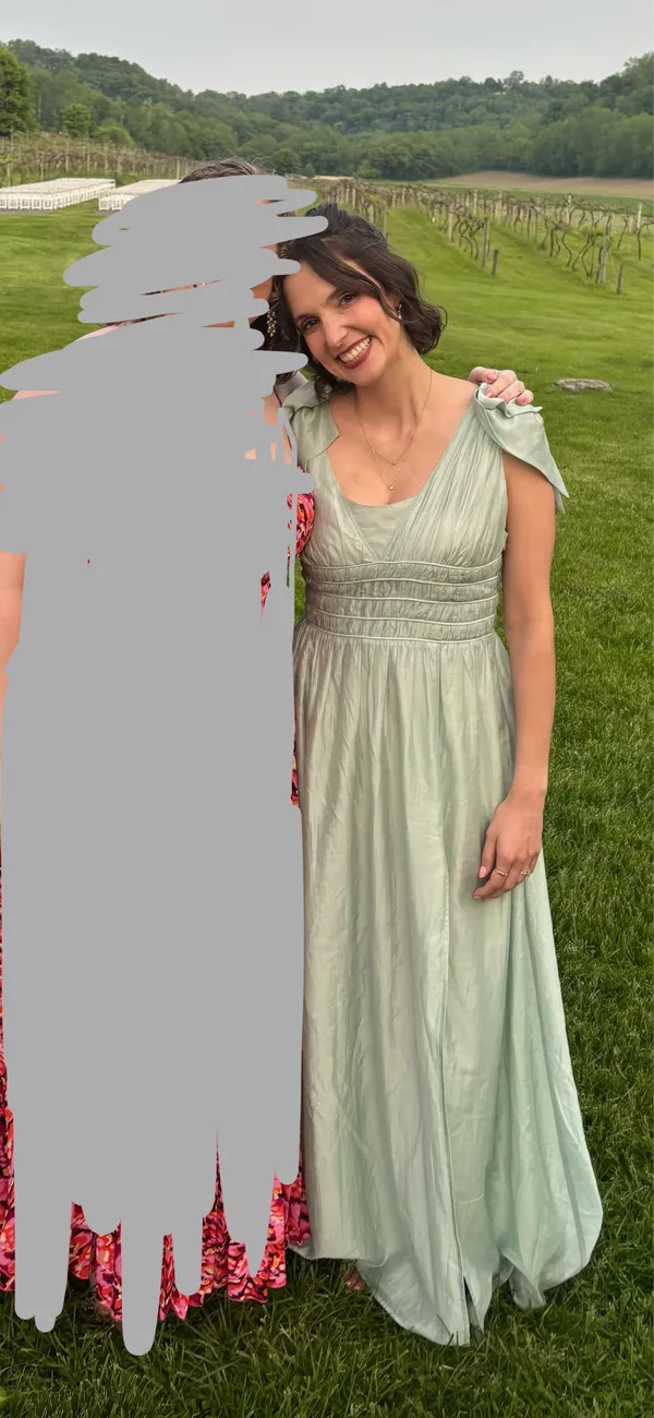 Hello Molly Sage Green Maxi Dress - Image 2