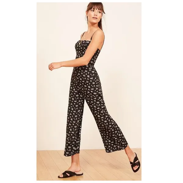 Reformation Floral Guatamala Jumpsuit Size 6 - Image 4