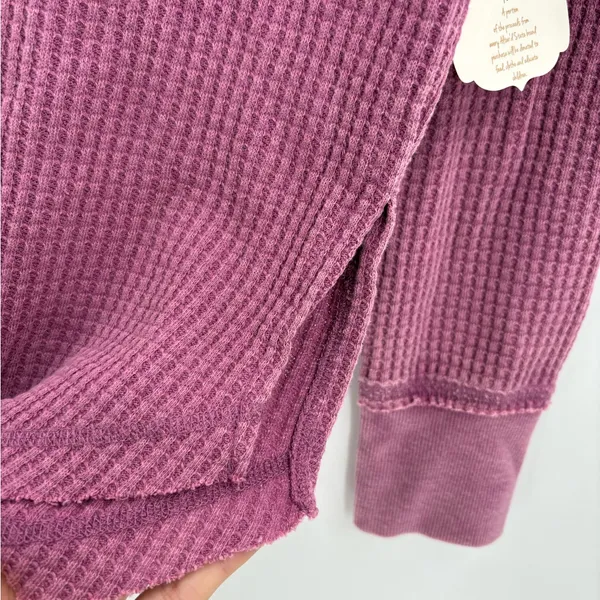 Altar’d state purple thermal long sleeve everyday casual t-shirt size small NWT - Image 8