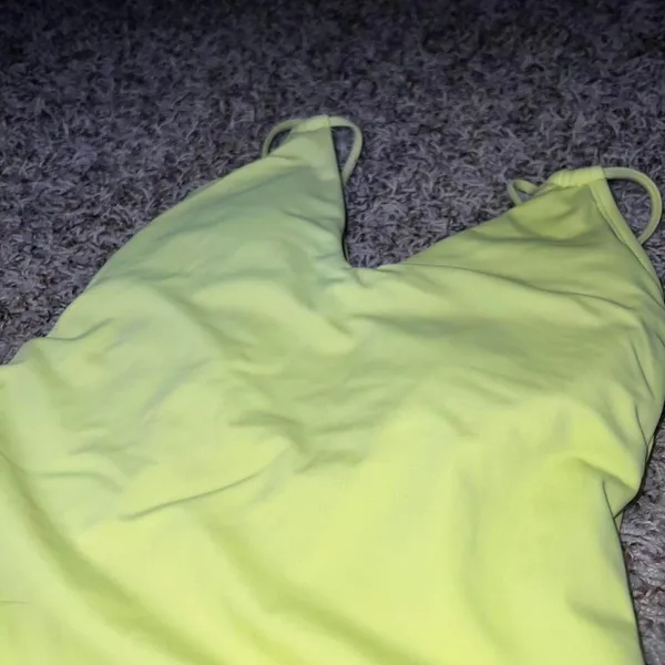 Shade‎ & Shore Strappy One Piece Swimsuit | Neon Yellow/Lime | Size S - Image 2