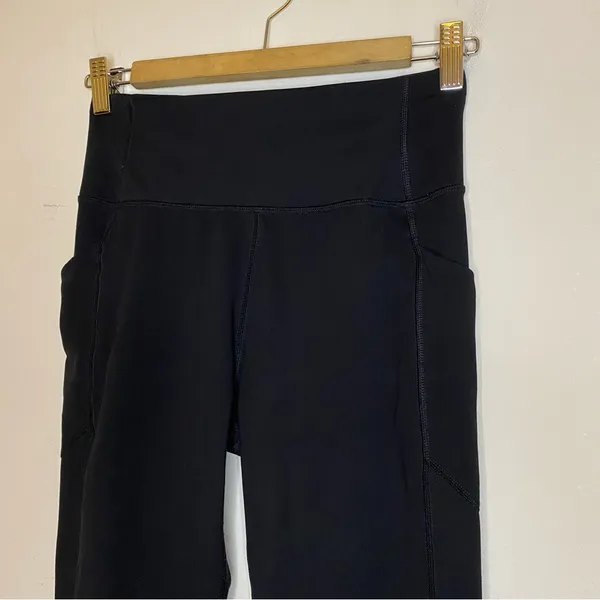 FIGS Performance Underscrub Legging 7/8 Slim Fit Black Sz Small - Image 8