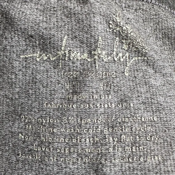 Intimately Free People Gray Biker Shorts Size Medium - Image 4