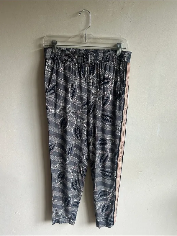 Anthropologie Heihei Lourinha Blue Jogger Pants Size Small - Image 6