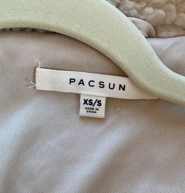 PacSun Teddy Jacket Never Worn - Image 3