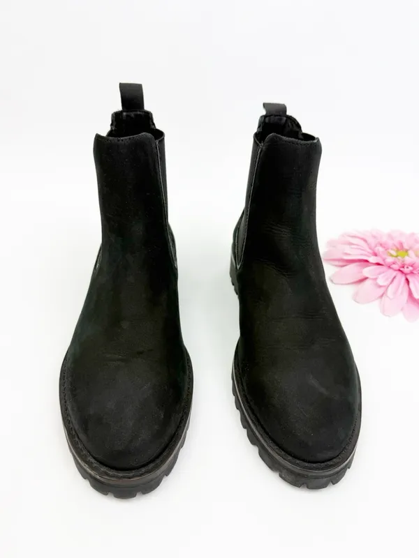 Thursday Boot Company Legend Chelsea Ankle Boots Booties Leather Black Matte - Image 2