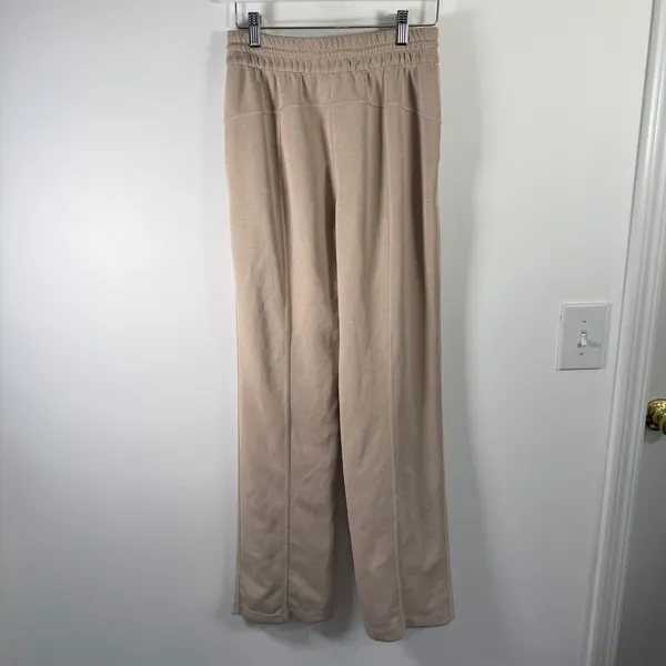 Lululemon Softstreme High Rise Relaxed Straight Leg Pant Beige Tan READ Womens 4 - Image 6