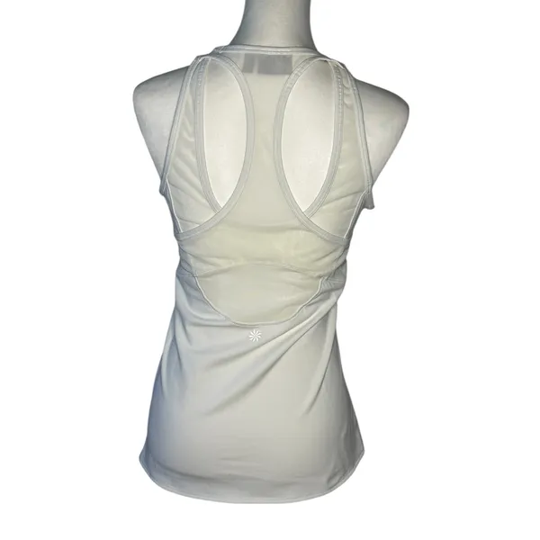Athleta White Athletic Top Small - Image 2