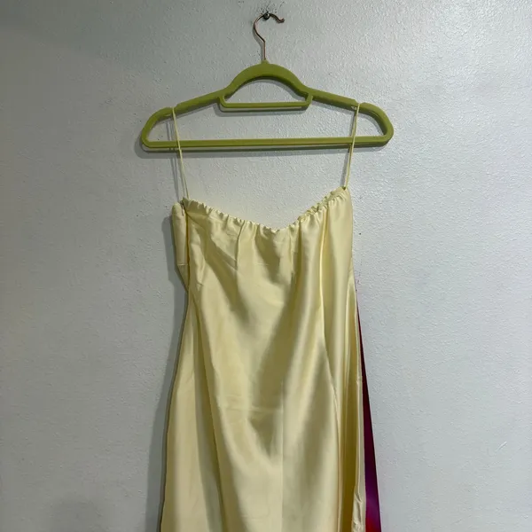 Abercrombie & Fitch Julia Strapless Slip Maxi Dress Floral Sz S NWT - Image 9