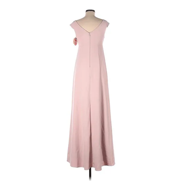 Show Me Your Mumu Zurich Knot Gown in Vintage Rose Stretch Crepe S NWT - Image 4