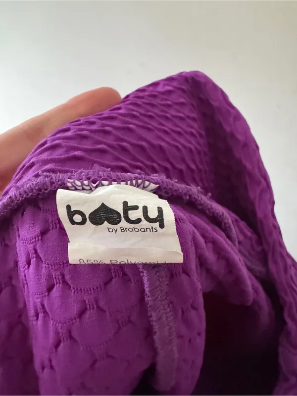 Booty by Brabants Purple‎ Curvy Plus Croco Leggings - Image 6