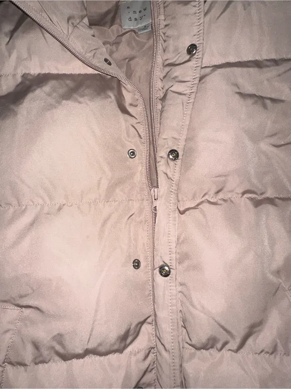 A New Day Beige Puffer Vest Sz. S - Image 4