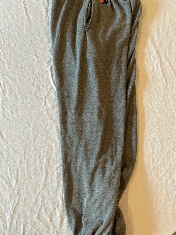 Aviator Nation Sweatpants Grey 5 Stripe - Image 4
