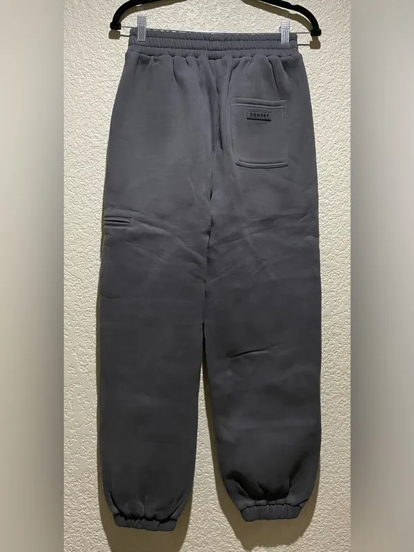 Comfrt NWOT Airplane Mode Travel Sweatpants Steel Grey Size S Unisex - Image 9