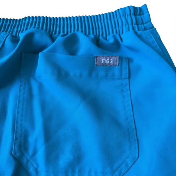FIGS Teal Yola Scrub Bottoms Womens Size XS - Image 4