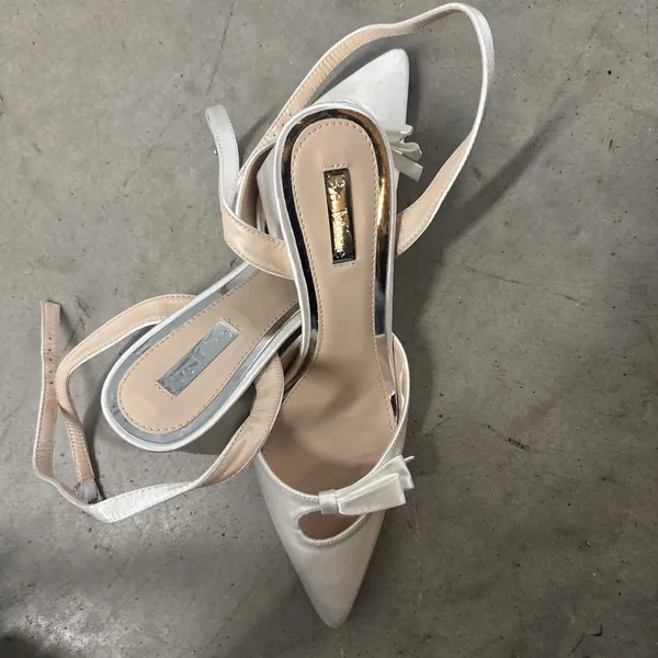 ASOS Be Mine Bridal Shoes Havana Size 8 - Image 4