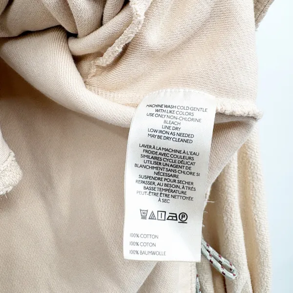 Pilcro Anthropologie Womens Beige Quilted Raw Hem Boho Button Front Shacket S - Image 7