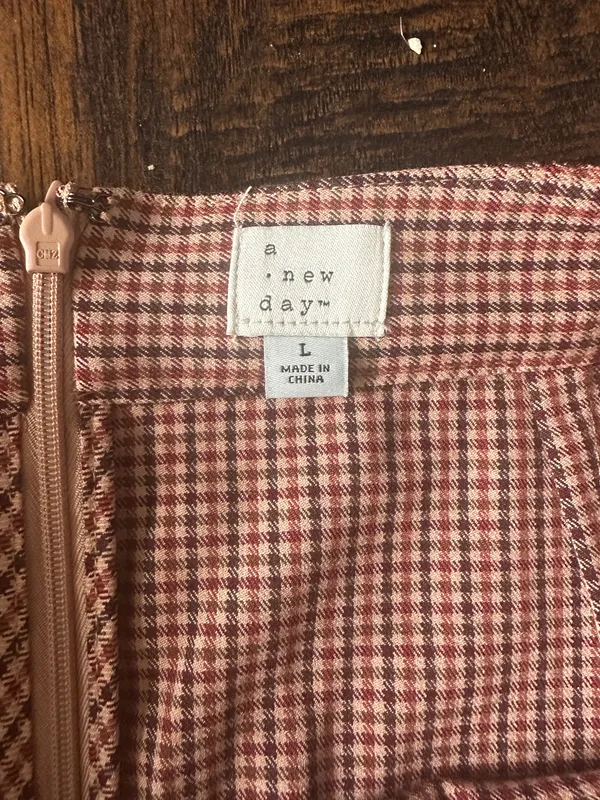 A New Day Plaid mini skirt - Image 4