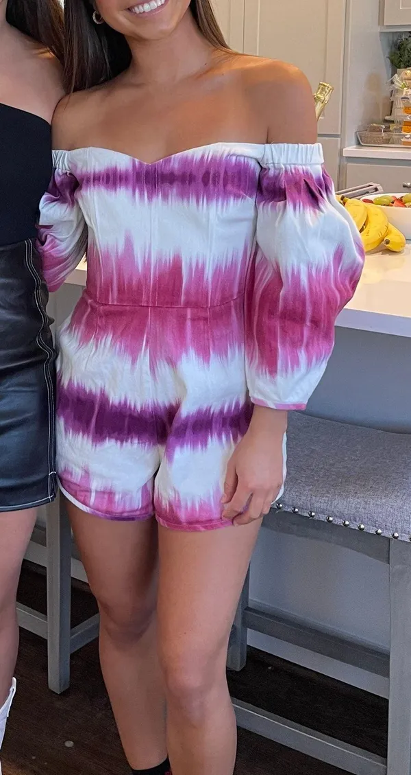 Amur Ariadne Off-Shoulder Romper - Image 2