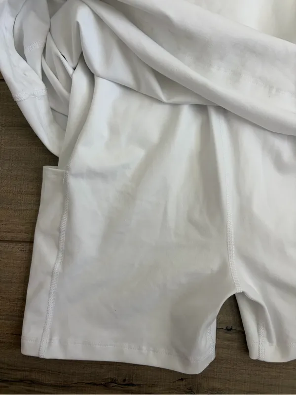 Beyond Yoga Spacedye Essentials Athletic Casual Tennis Dress White XL - Image 6