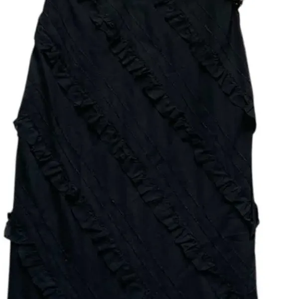 Princess Polly Lars Maxi Dress Womens 4 Black Ruffle Tiered Whimsigoth Grunge - Image 6