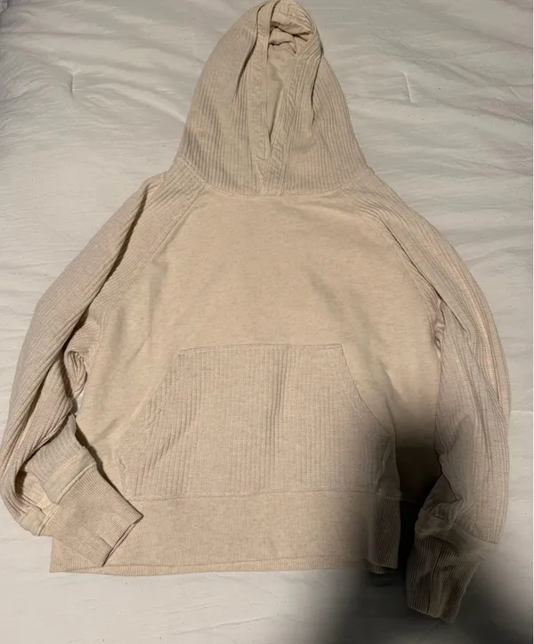 Aerie Waffle Knit Hoodie - Image 2