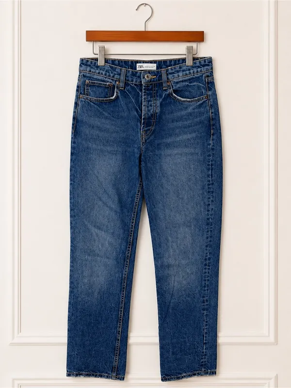 Zara Women’s Straight Leg 100% Cotton NWOT - Image 2