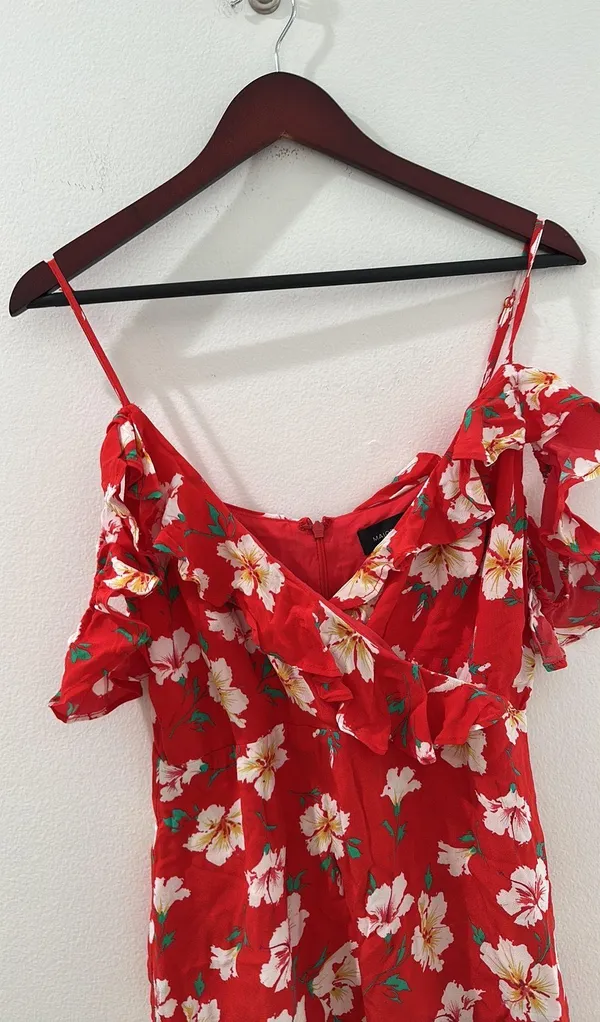 Revolve Majorelle salsa dress - Image 3