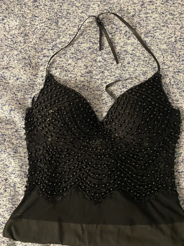 Windsor Sequin Black Body Suit - Image 7